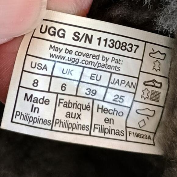 UGG Maxi Curly Scuffetta Sheepskin Slide Slippers 1130837 Women’s 8 - Picture 3 of 11